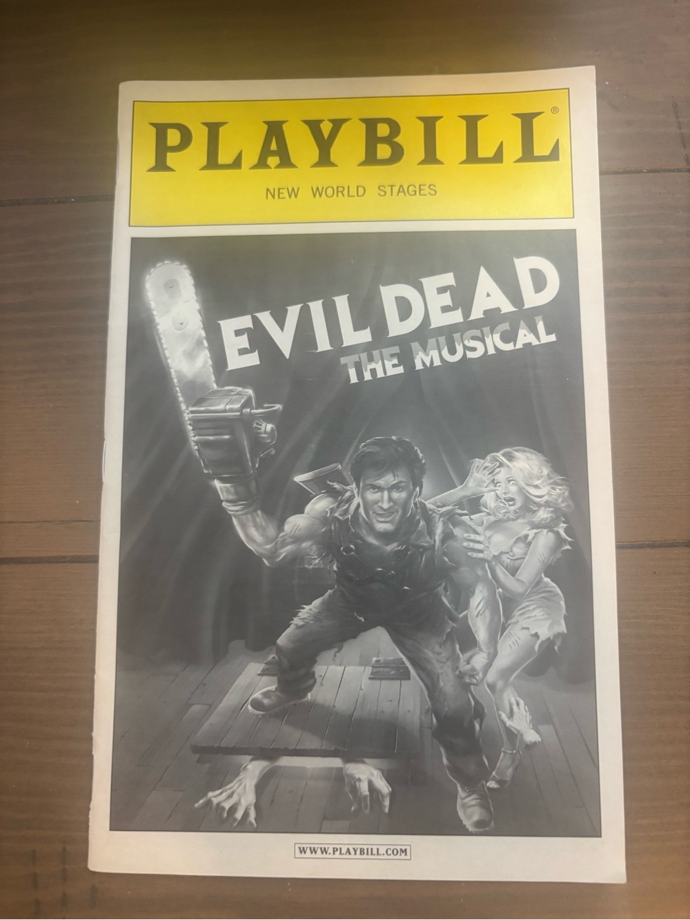 Evil Dead Musical Playbill, 2007